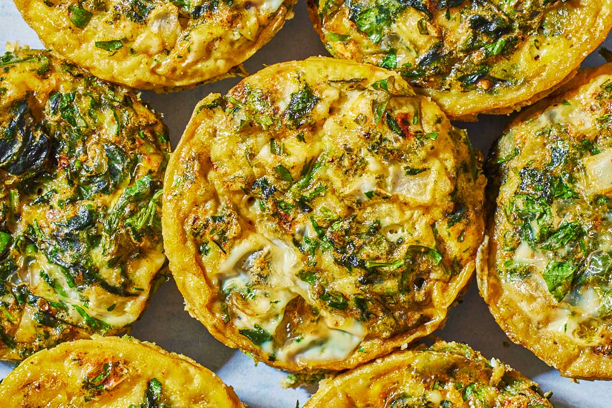 Spanakopita Egg Muffins
 &ndash; The Mediterranean Dish