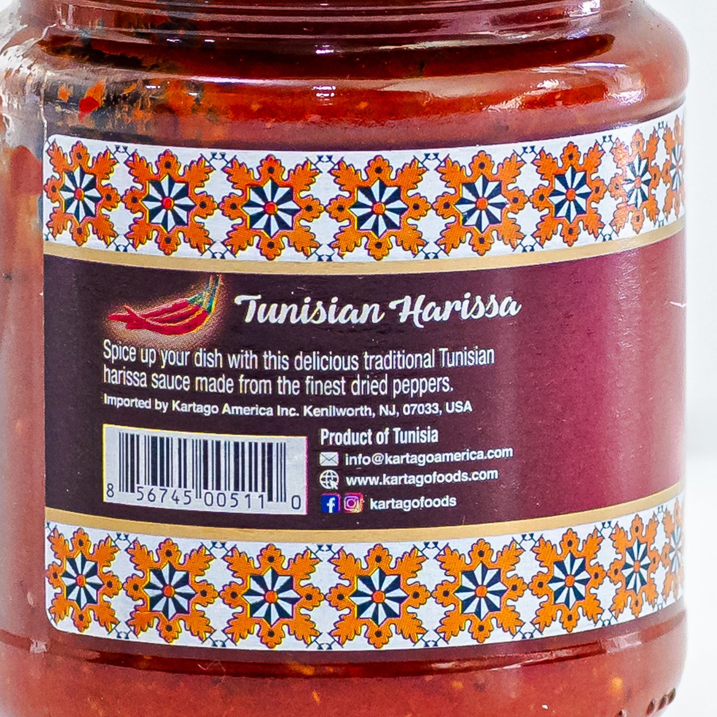 Harissa Paste by Kartago