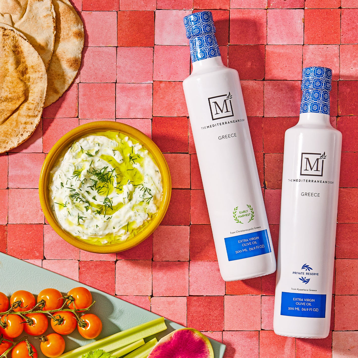 Mediterranean Essentials Olive Oil & Spice Set