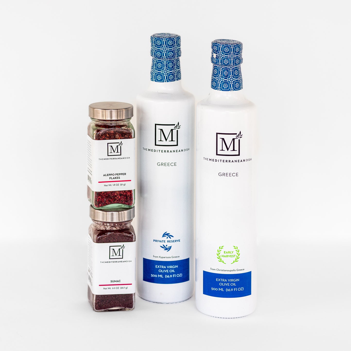 Mediterranean Essentials Olive Oil & Spice Set