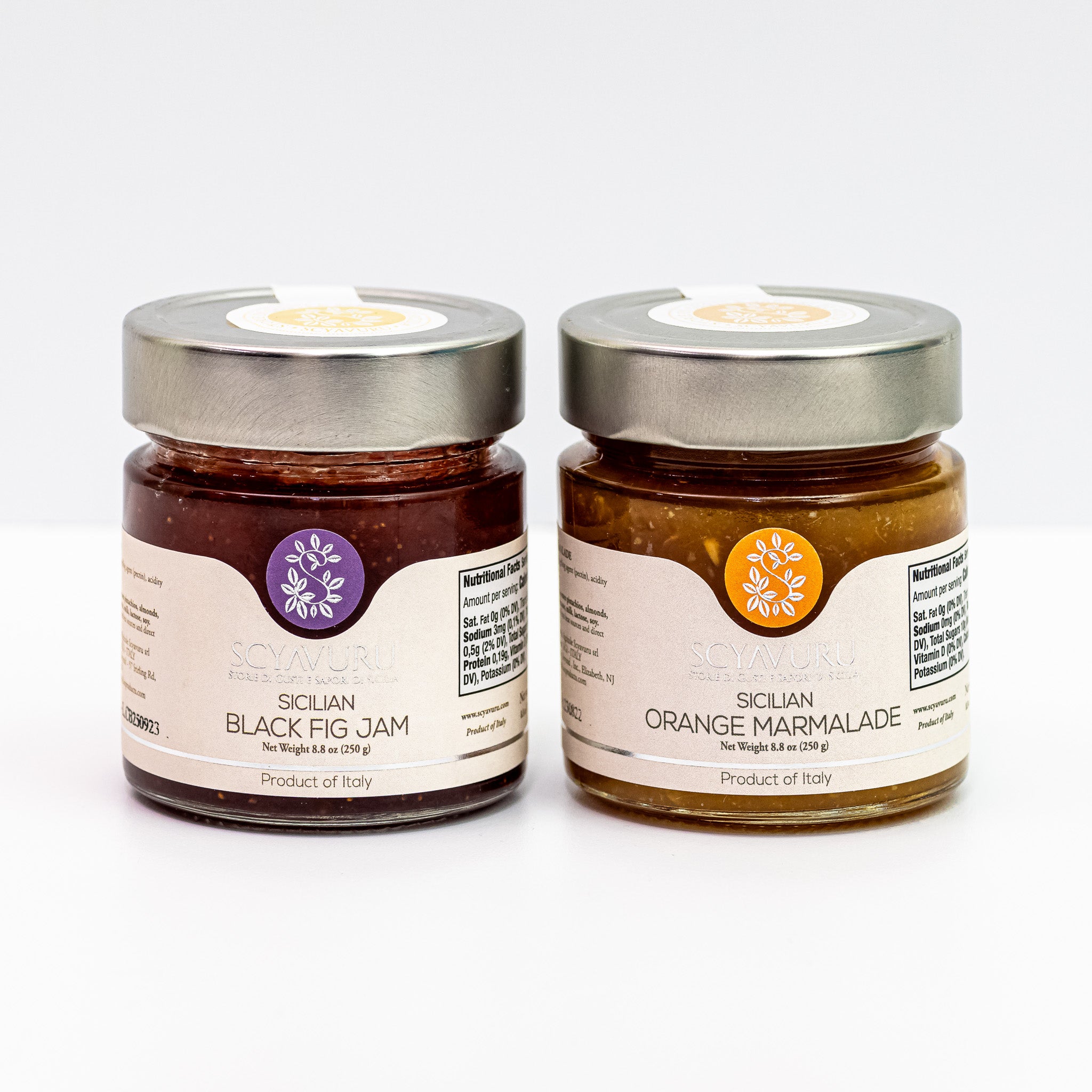 Sicilian Jam & Marmalade Bundle The Mediterranean Dish