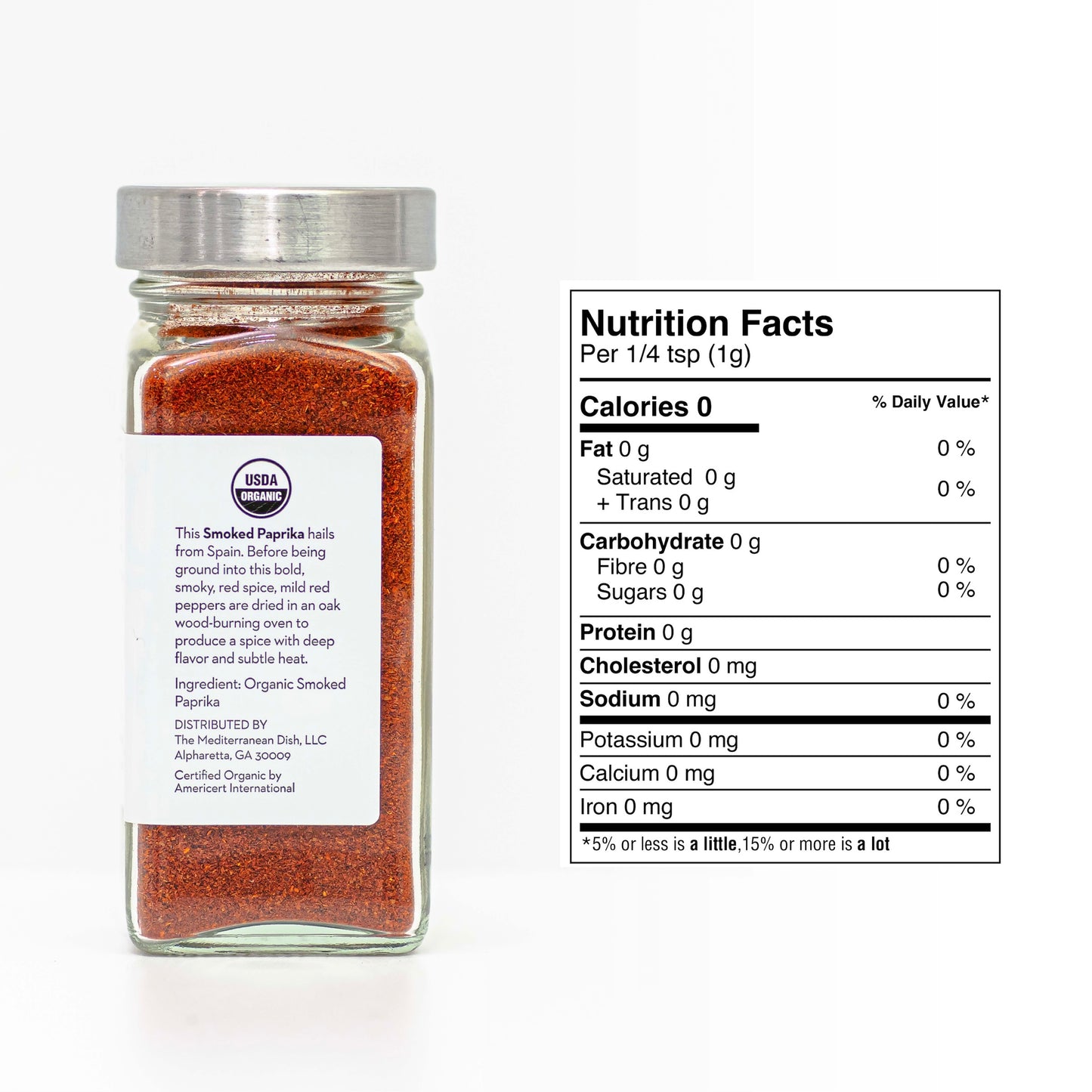 Smoked Spanish Paprika, Organic