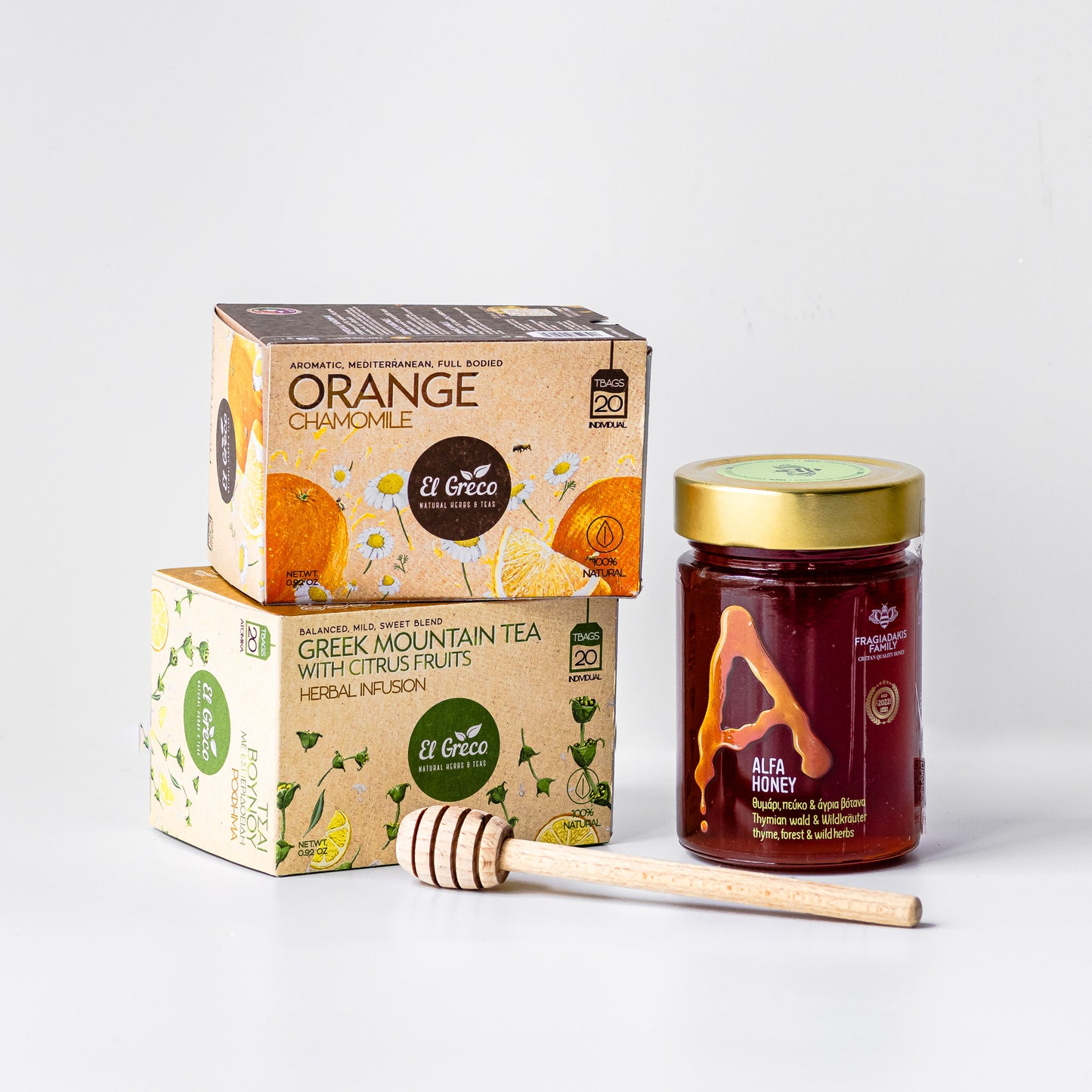 Mediterranean Moments Tea & Honey Set