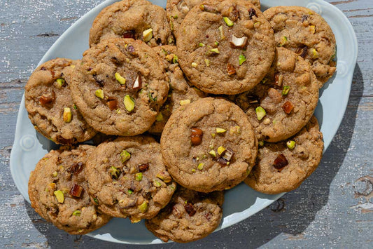 Date Cookies with Pistachios