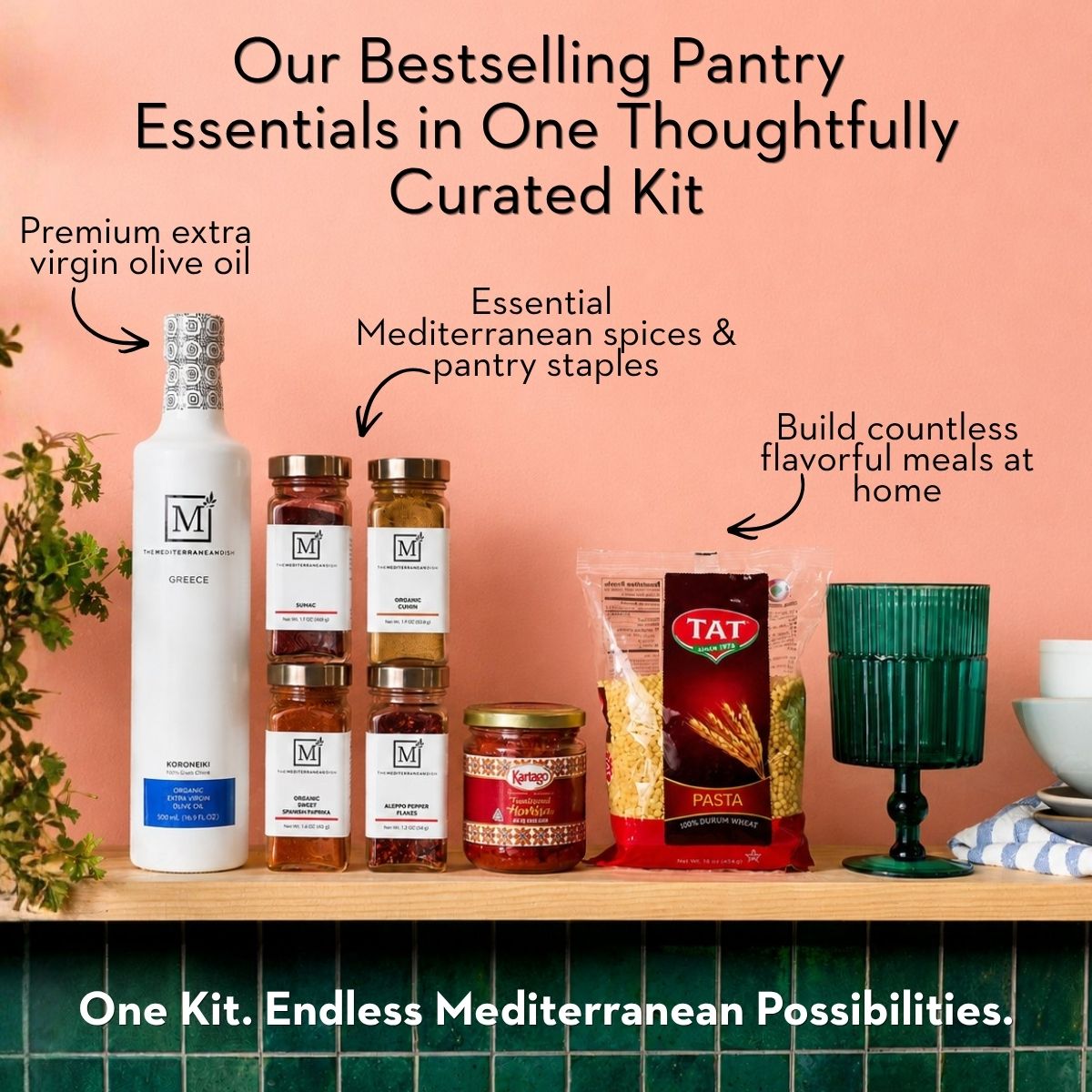 The Mediterranean Pantry Kit