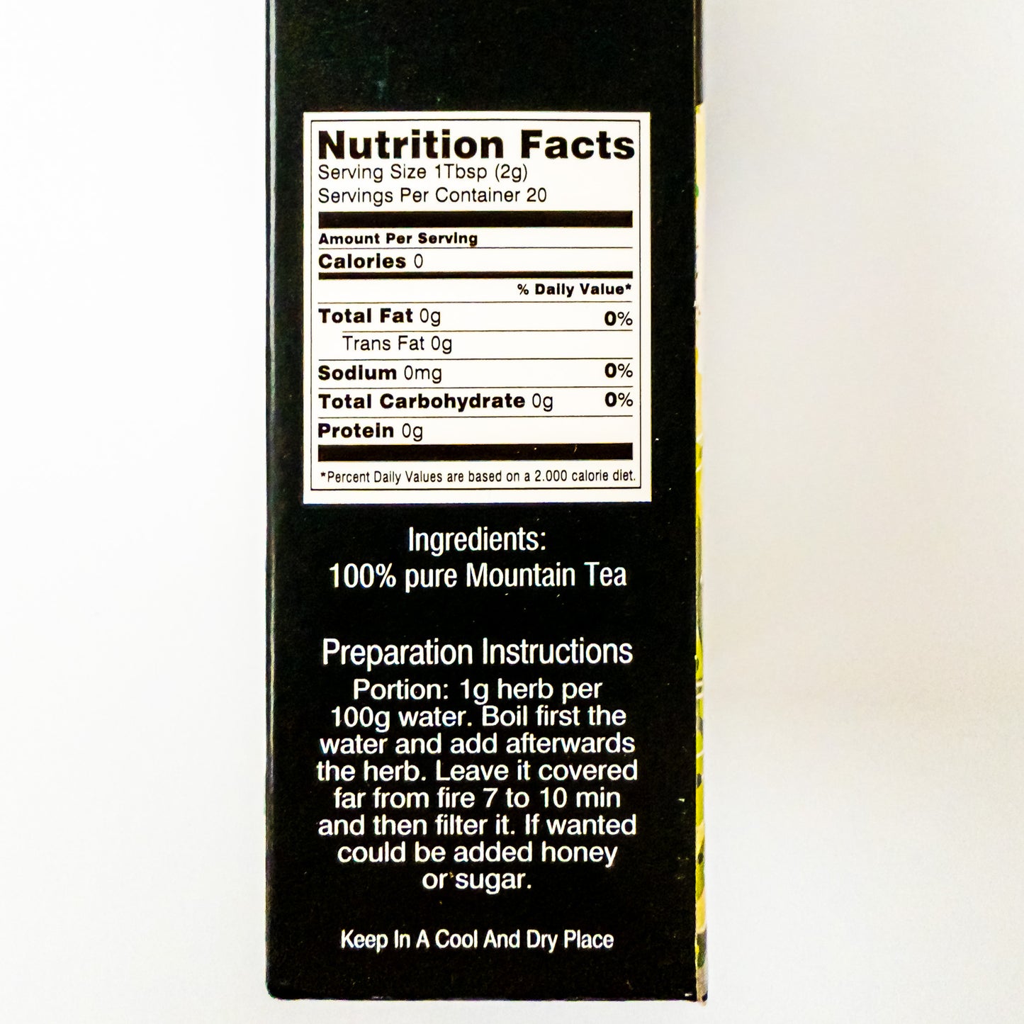 Mount Taygetos Greek Mountain Tea Bunch