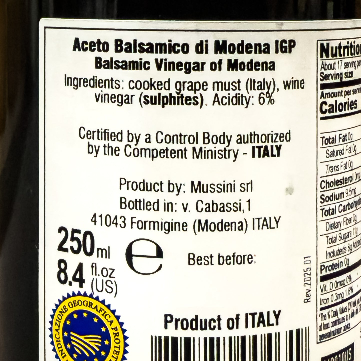 Mussini Balsamic Vinegar Duo