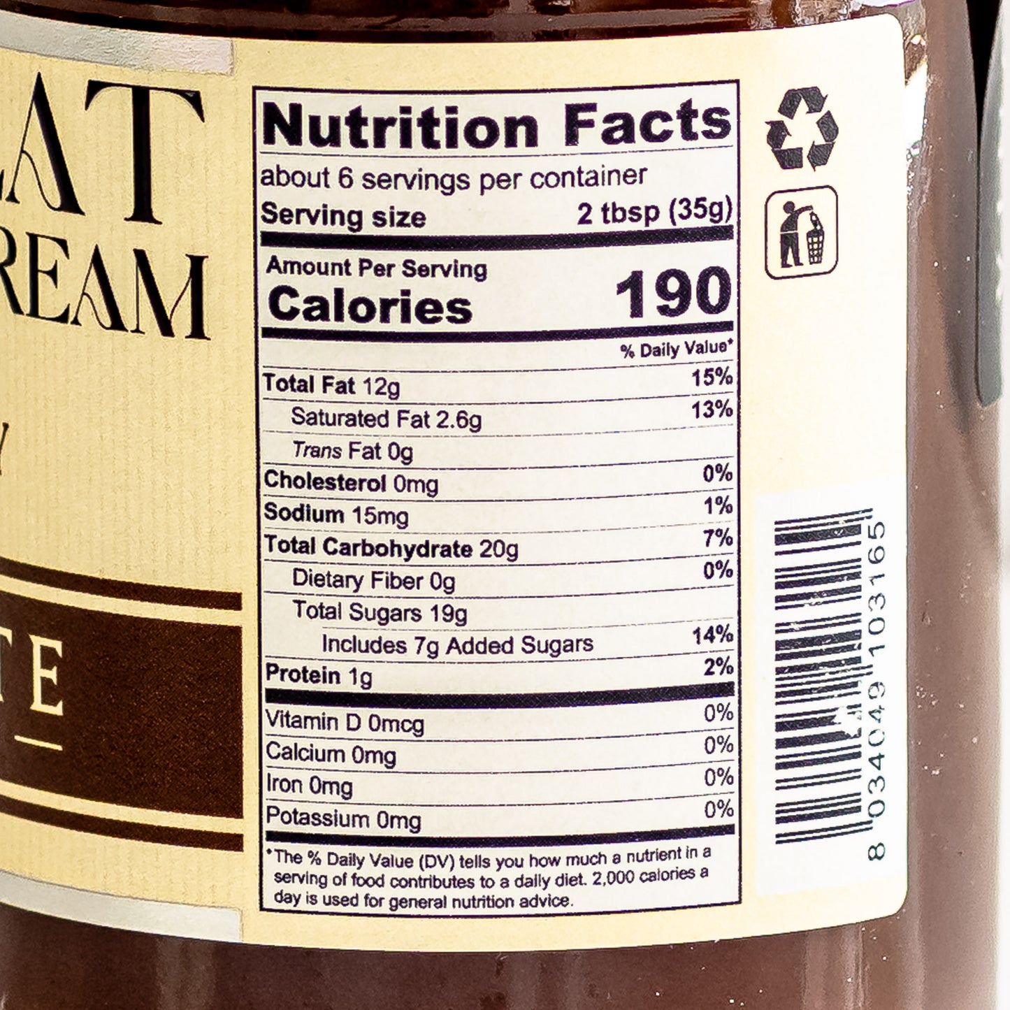 Sicilian Chocolate Hazelnut Cream