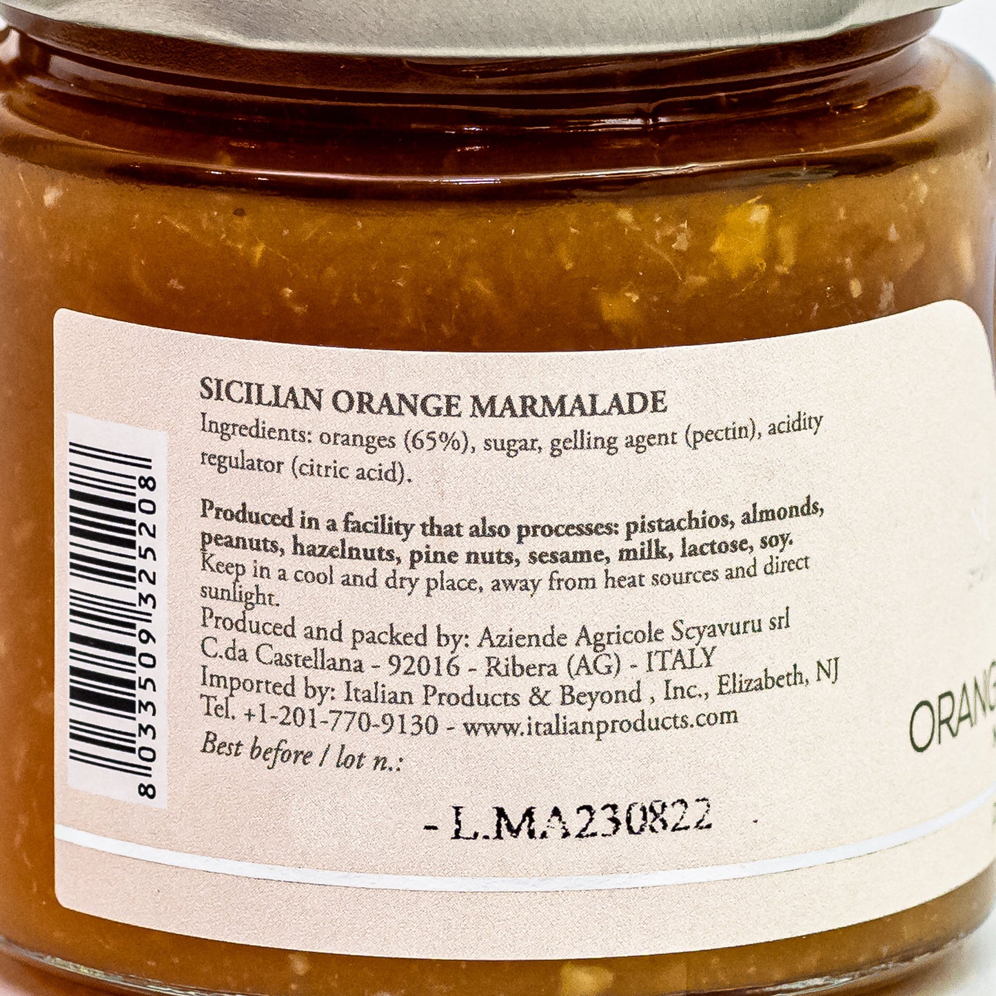 Sicilian Orange Marmalade