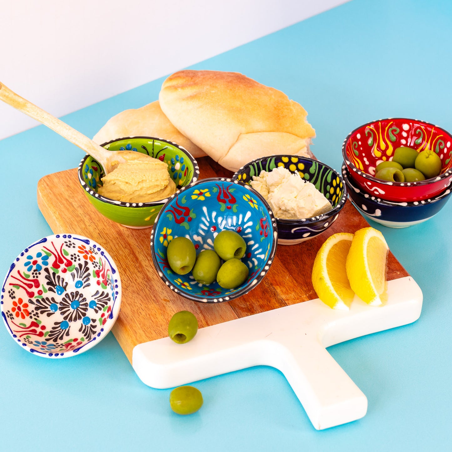 Turkish Dipping Dish (Color is Randomly Selected)