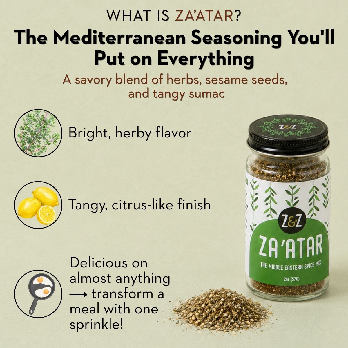Za'atar Spice Blend 2oz