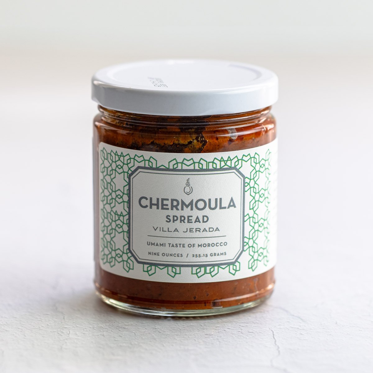Jar of chermoula
