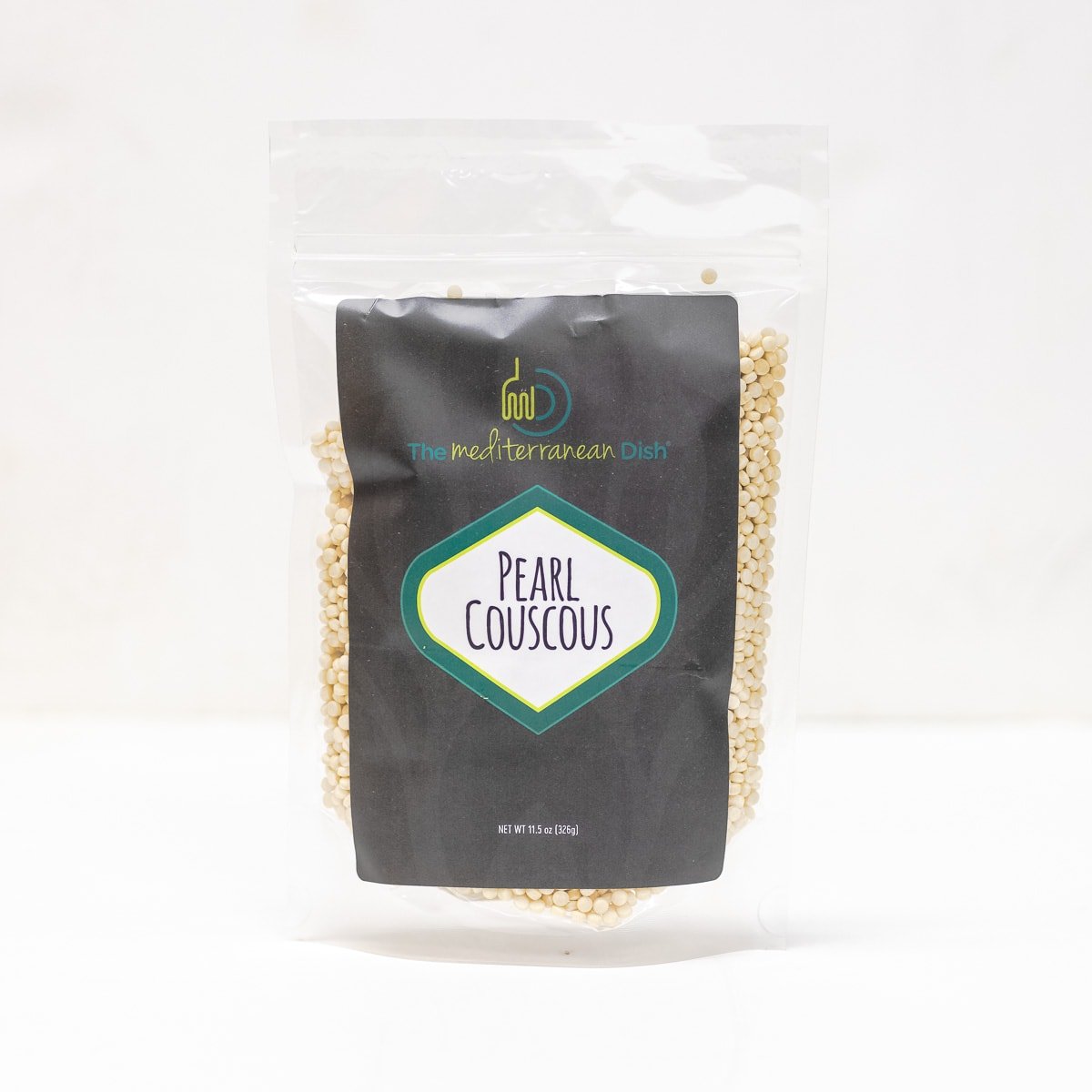 A bag of pearl couscous