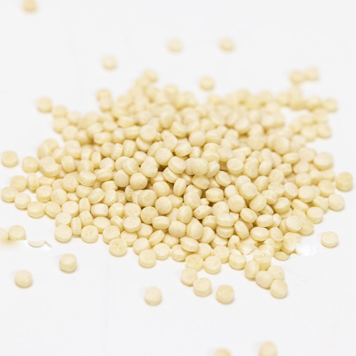 A pile of pearl couscous